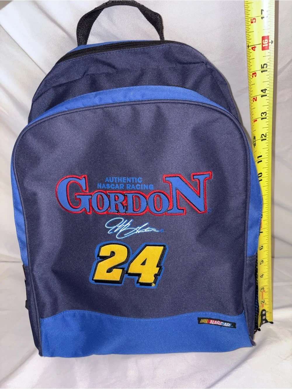Vintage Gordon 24 Navy and Blue Racing Backpack